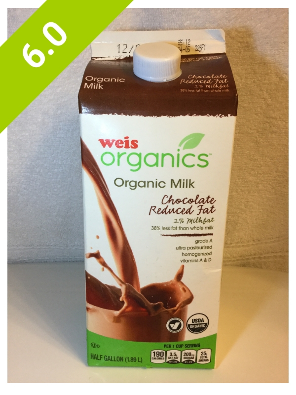 Weis Organics Reduced Fat Chocolate Milk