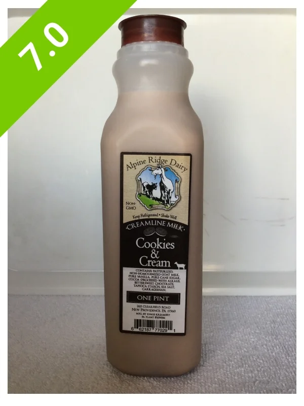 Alpine Ridge Dairy Cookies &amp; Cream Goat Milk