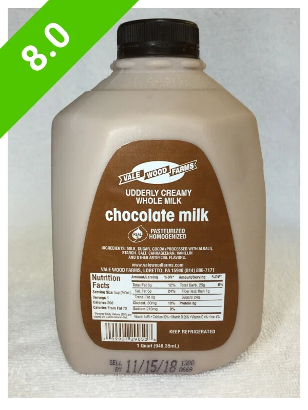 Vale Wood Farms Chocolate Milk