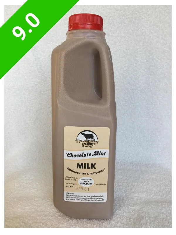 Windy Ridge Dairy Chocolate Mint Milk
