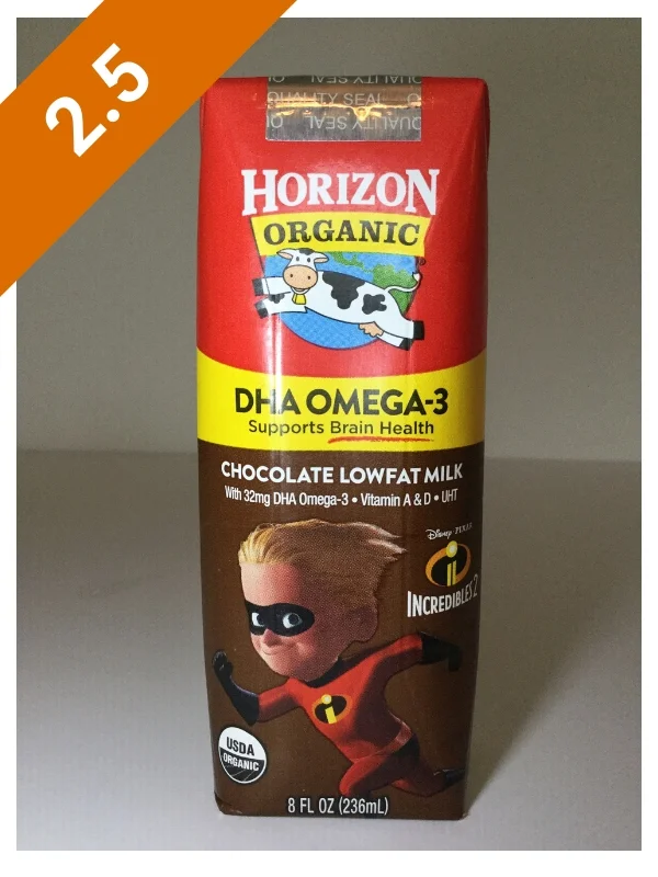 Horizon Organic DHA Omega-3 Lowfat Chocolate Milk (UHT)