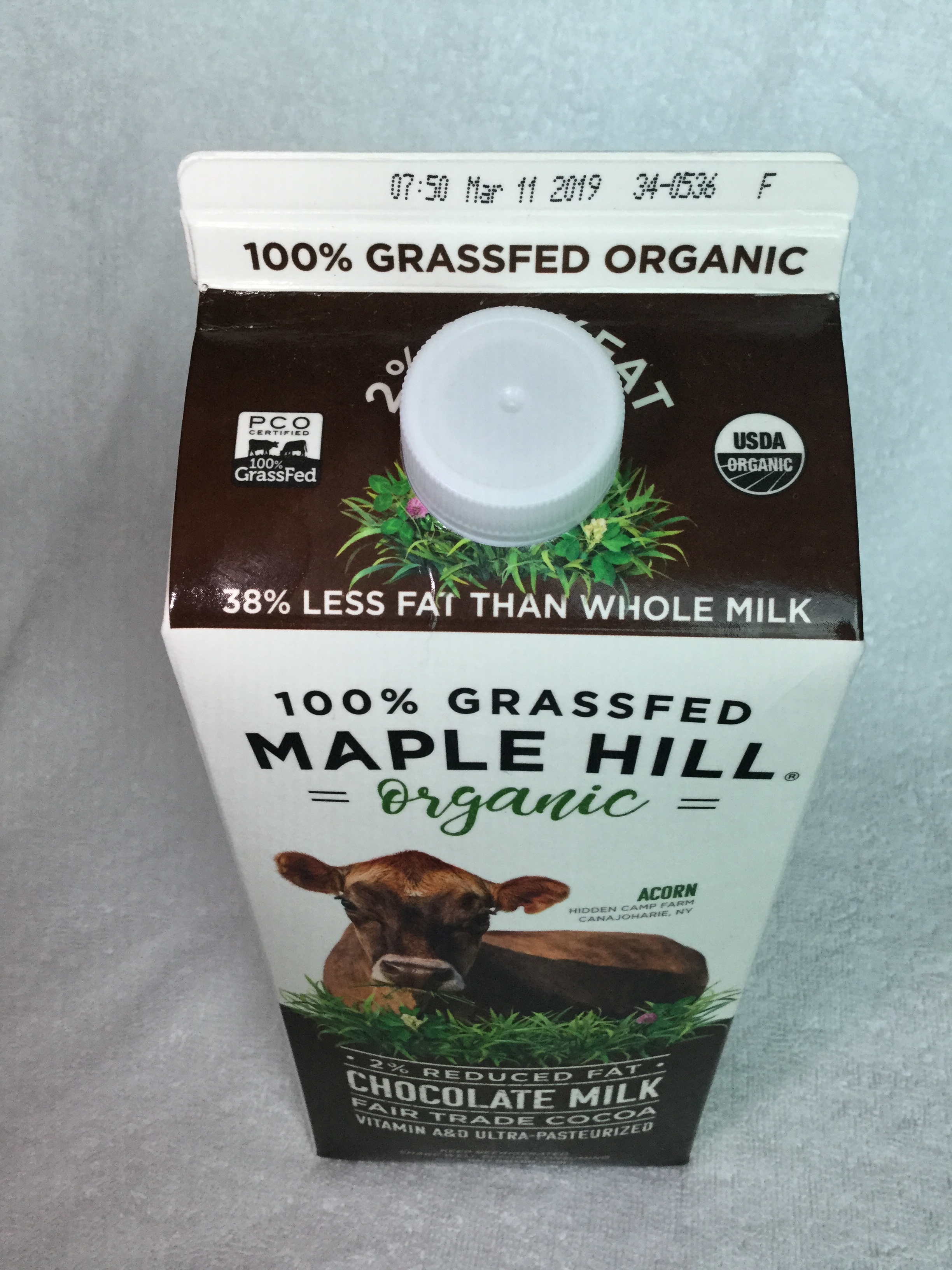 Maple Hill Organic Chocolate Milk — Chocolate Milk Reviews