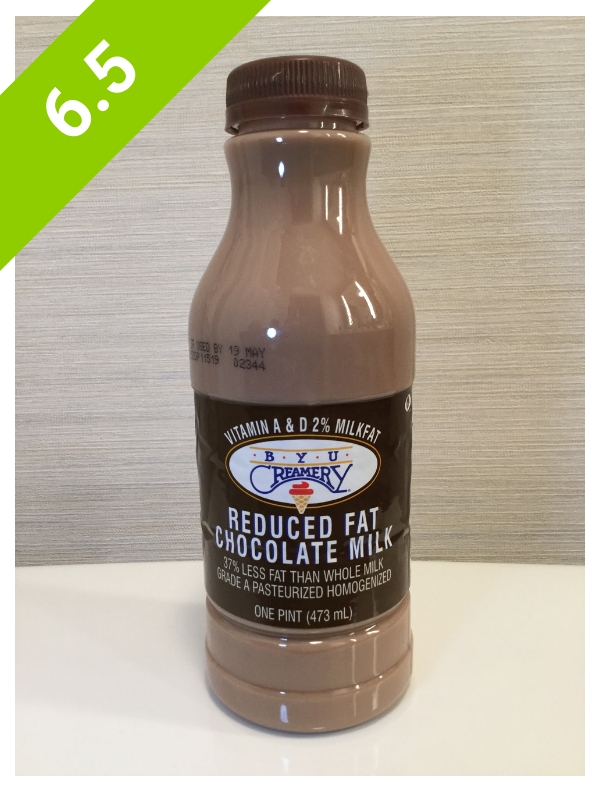 BYU Creamery Cookies 'n' Cream Milk — Chocolate Milk Reviews