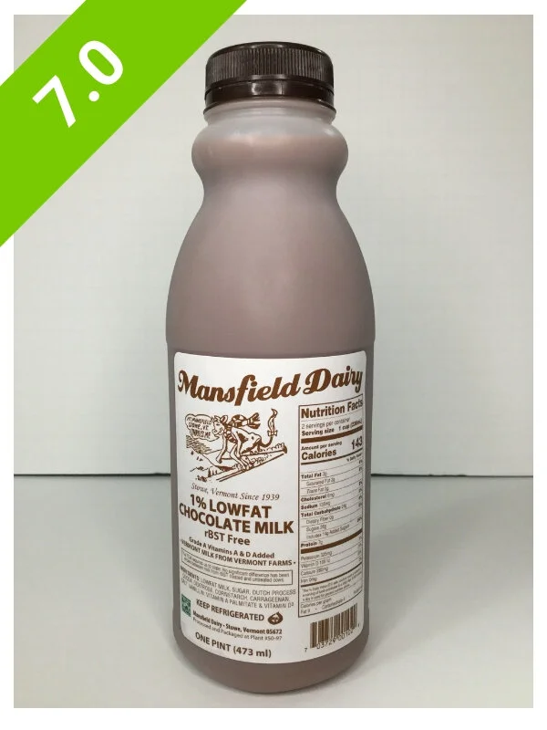 Mansfield Dairy Lowfat Chocolate Milk
