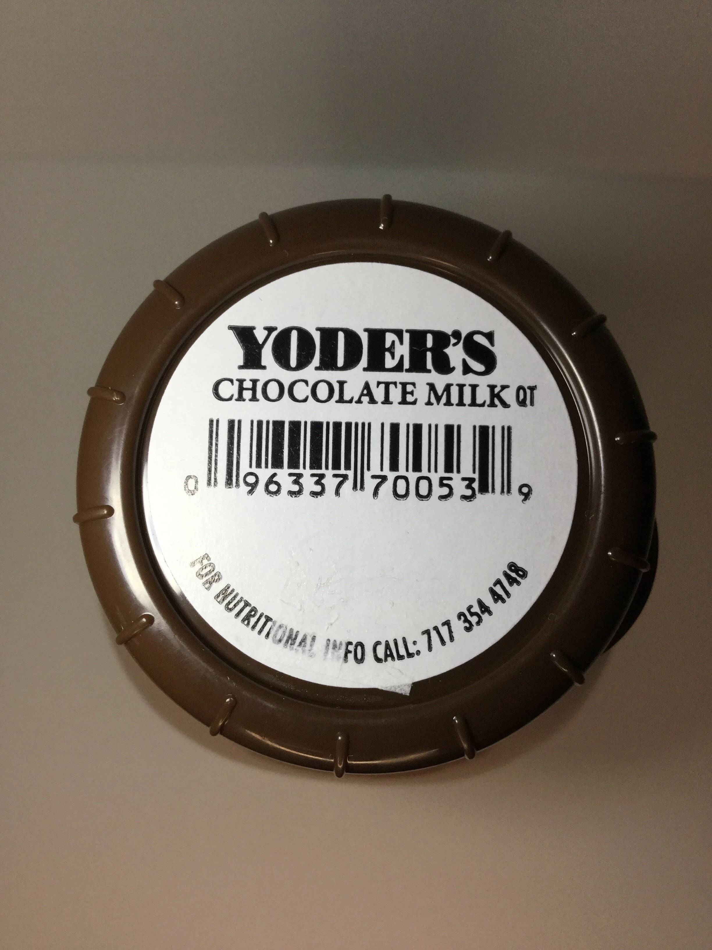 Yoder's Country Market Golden Guernsey Chocolate Milk — Chocolate Milk