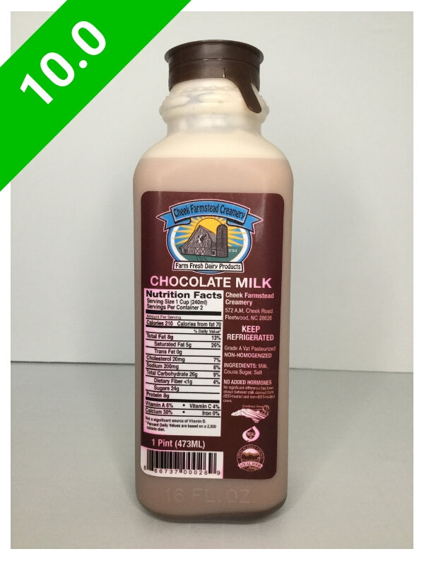 Cheek Farmstead Creamery Chocolate Milk