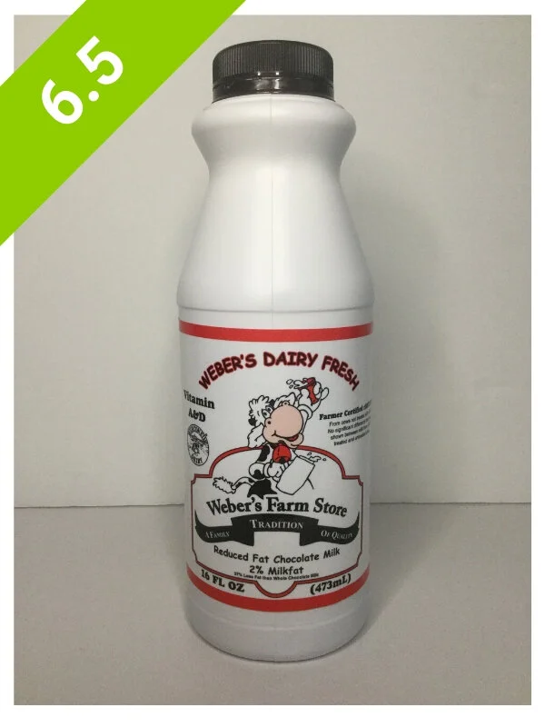 Weber's Dairy Fresh Chocolate Milk