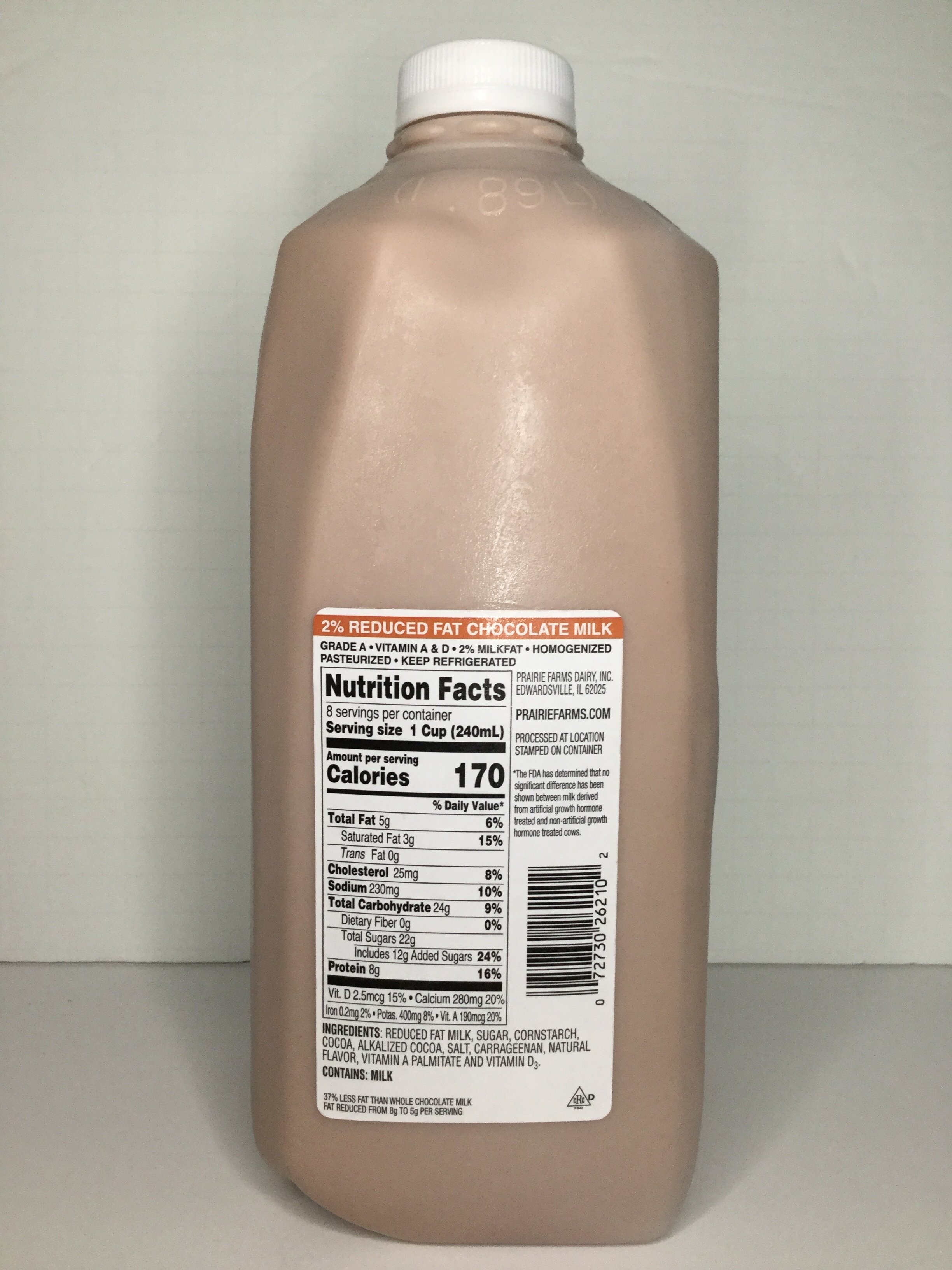 Prairie Farms Reduced Fat Chocolate Milk — Chocolate Milk Reviews