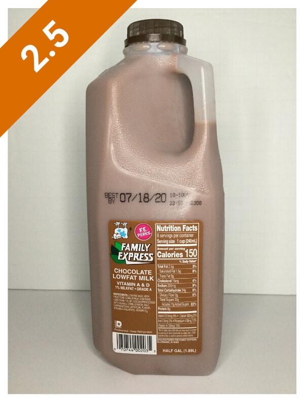 Family Express Lowfat Chocolate Milk