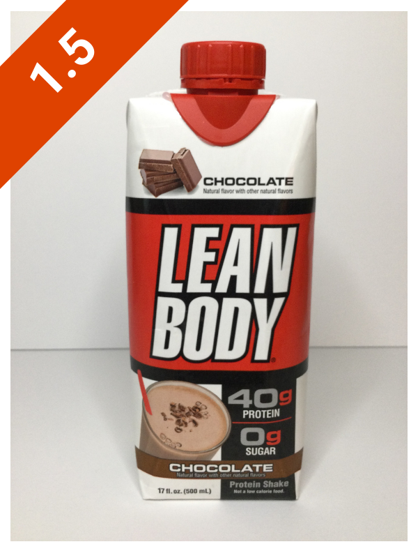 Lean Body Chocolate Protein Shake