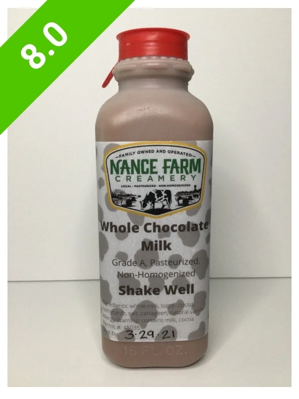 Nance Farm Creamery Chocolate Milk