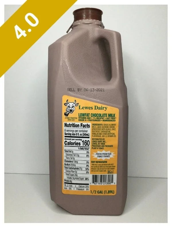 Lewes Dairy Reduced Fat Chocolate Milk