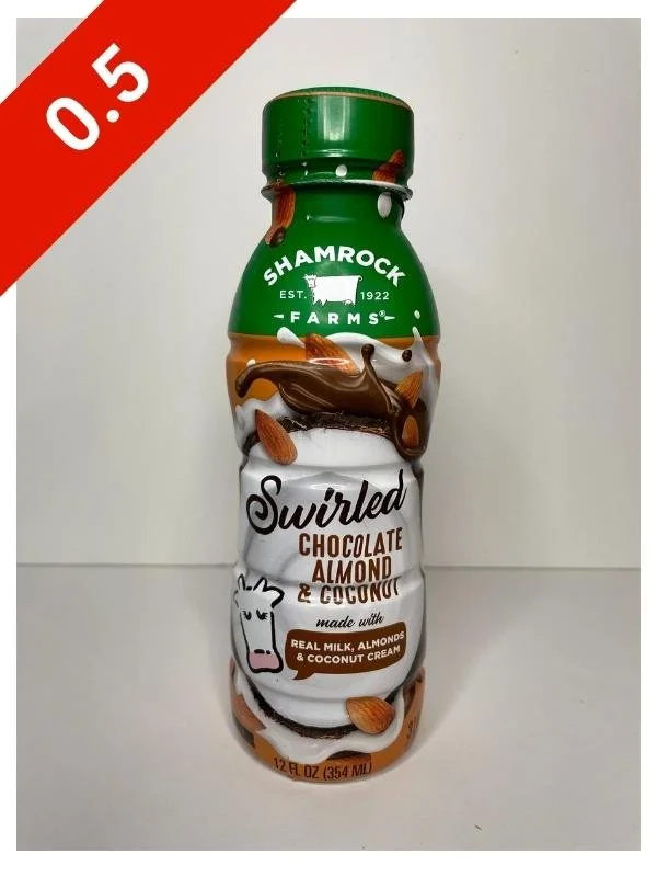Shamrock Farms Swirled Chocolate Almond &amp; Coconut Milk