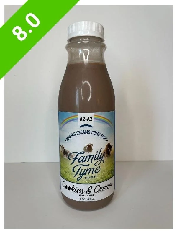 Family Tyme Creamery Cookies &amp; Cream Milk
