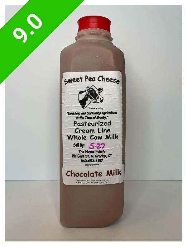Sweet Pea Cheese Chocolate Milk
