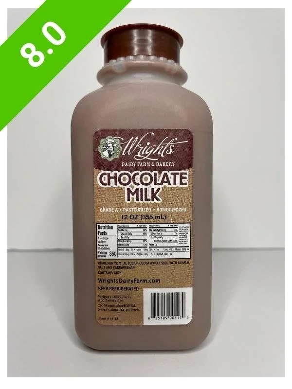 Wright's Dairy Farm Chocolate Milk