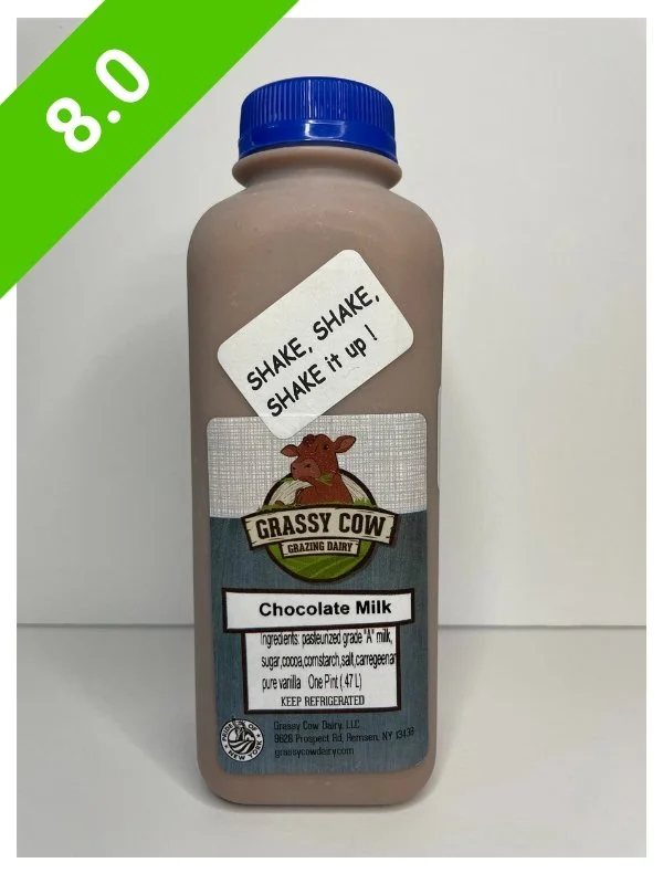 Grassy Cow Grazing Dairy Chocolate Milk