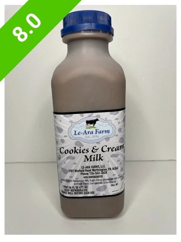 Le-Ara Farm Cookies & Cream Milk — Chocolate Milk Reviews