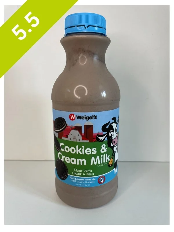 Weigel's Cookies &amp; Cream Milk