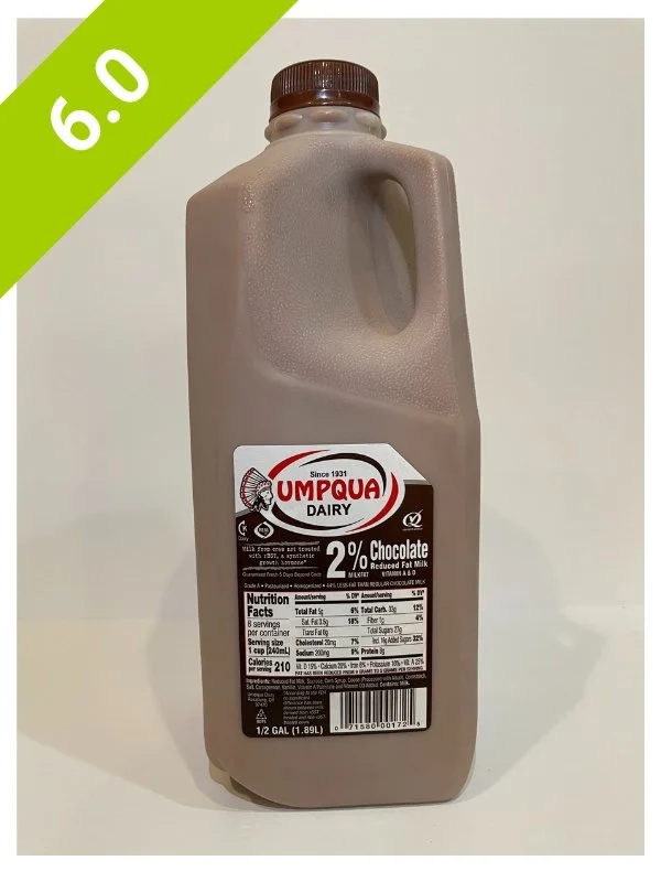 Umpqua Dairy Reduced Fat Chocolate Milk