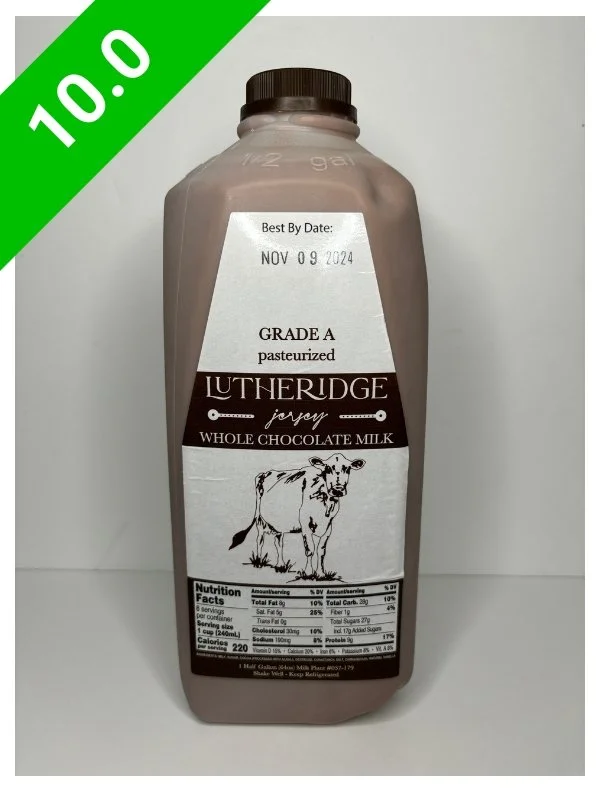 Lutheridge Jersey Farm Chocolate Milk