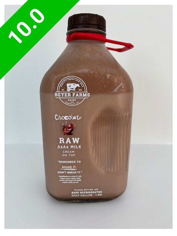 Beyer Farms Dairy Raw Chocolate Milk