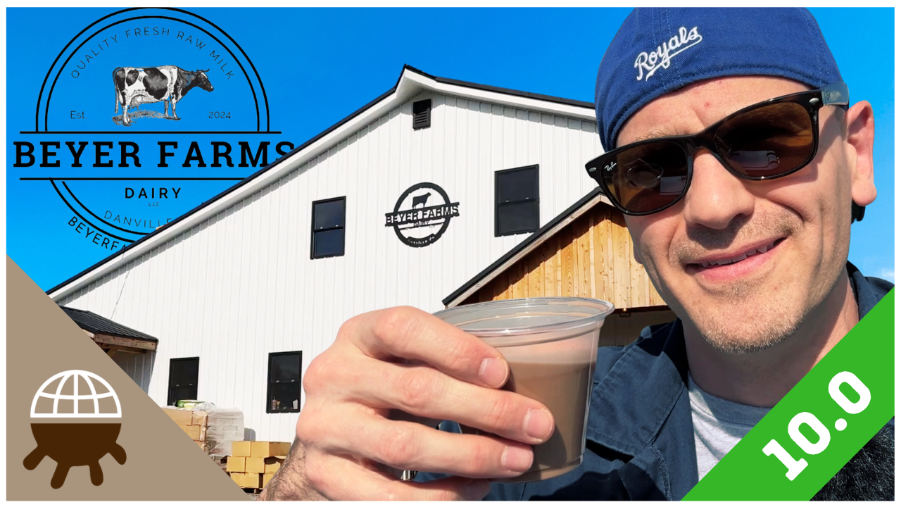 Beyer Farms Dairy Raw Chocolate Milk Review
