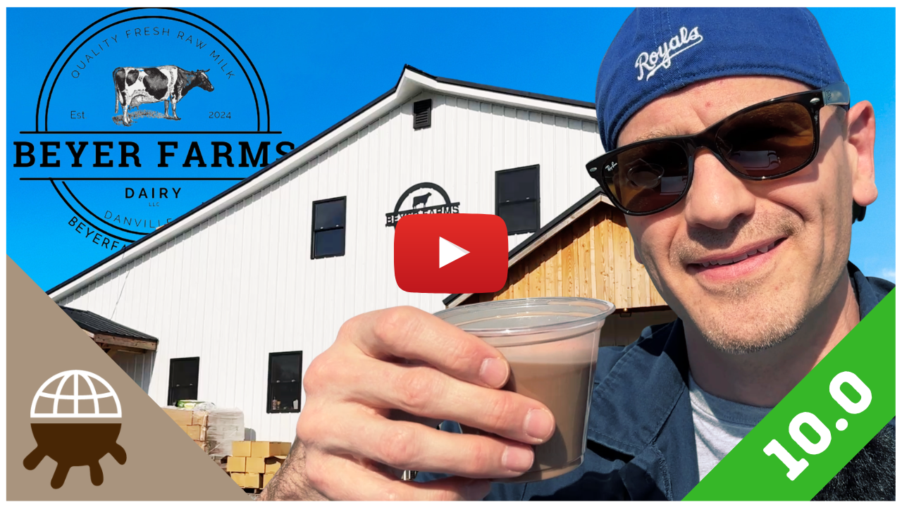 Beyer Farms Dairy Raw Chocolate Milk Review