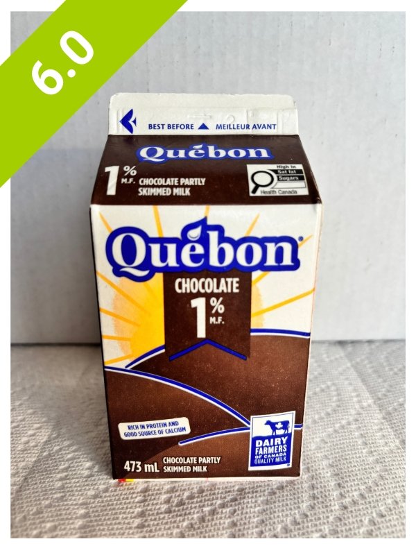 Quebon Chocolate Partly Skimmed Milk