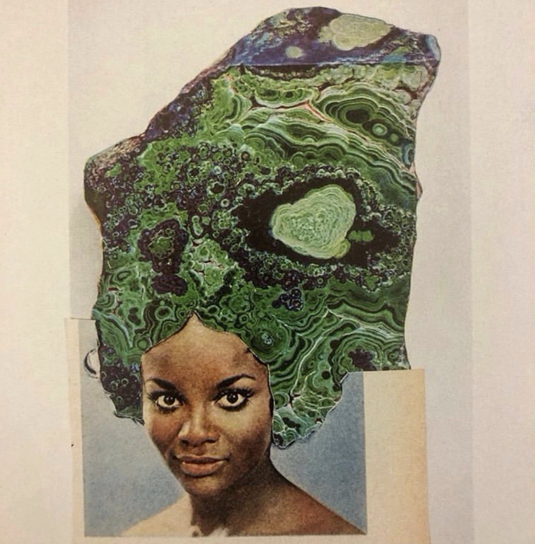 Collage by Lorna Simpson