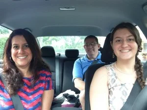 Rina Matarasso and her parents