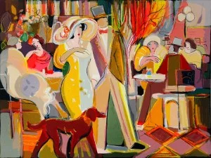 "Romantic Evening" by Isaac Maimon