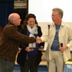 Harold and Jan Solomon, with Humanity Project Founder Bob Knotts