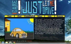 The new I Care website home page