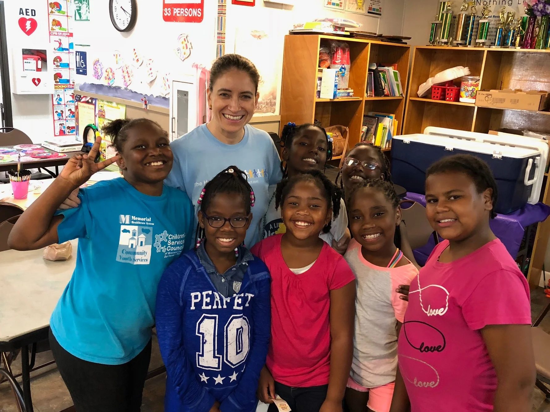 Some of our summertime Humanity Club student leaders