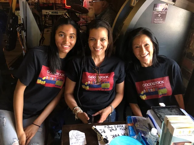 Three of our favorite people taking Goodstock tickets
