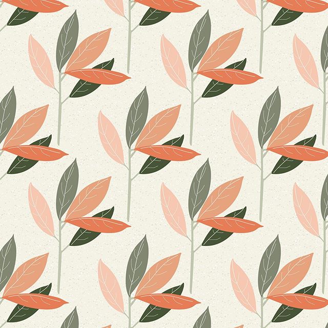 My #naturalbeauty pattern inspired by the #trendboardchallenge on this #humpday !