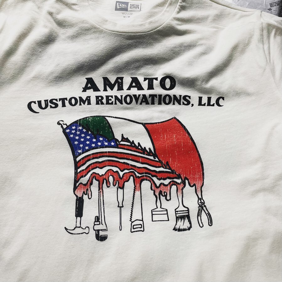 A 4 color print finished up for a customer on New Era heritage tees. Contact us for a quote on your next apparel order!

#screenprinting #pittsburgh #customshirts #customapparel #contractor #contractorsofinsta #instagram #instagood
