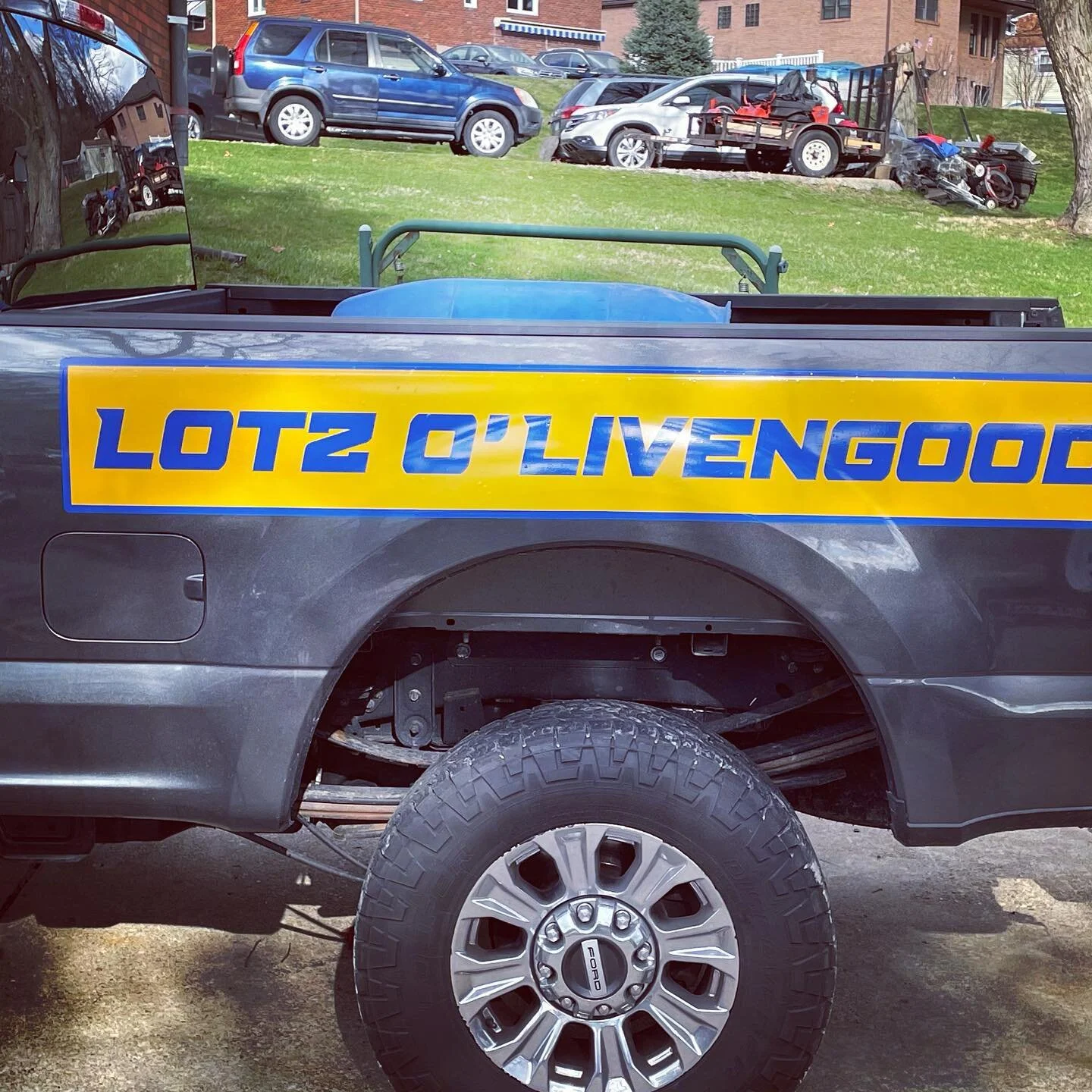 We also do vehicle lettering! 
#vinylettering #vehiclegraphics #screenprinting #pittsburgh #contractor #landscapersofinstagram #instagram