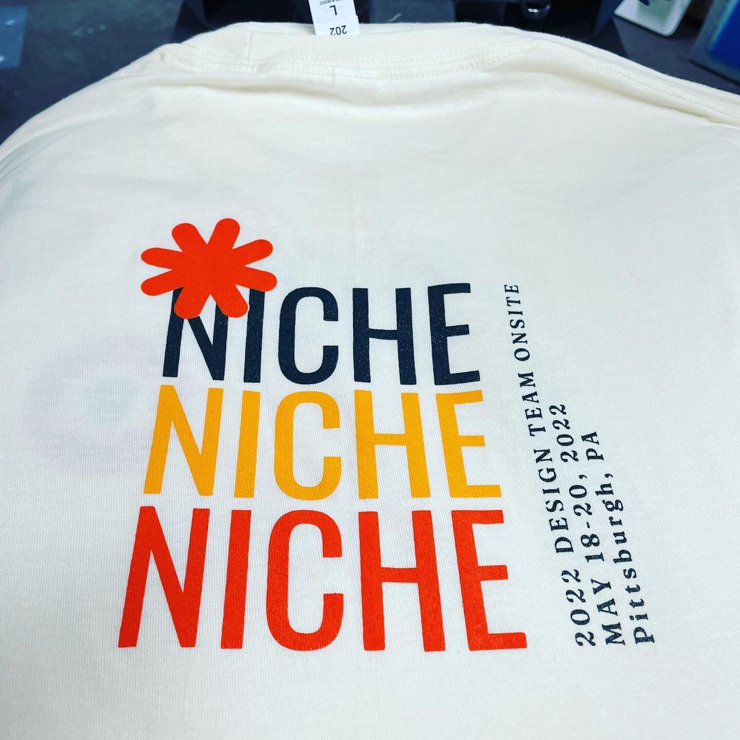 A 3 color, 2 location job printed on Tultex jersey tees. Contact us for a quote on your job today!
#screenprinting #pittsburgh #customshirts #screenprinter #instagram