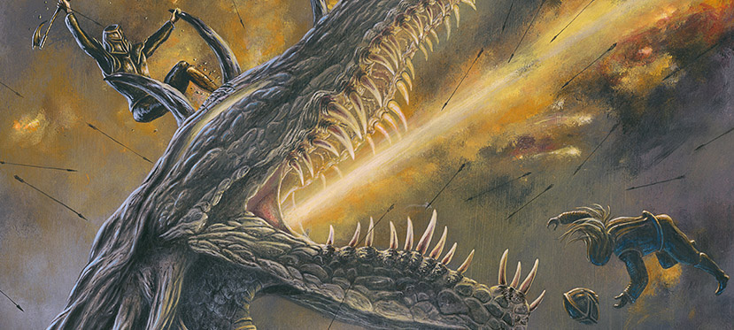 Glaurung at the Fifth Battle