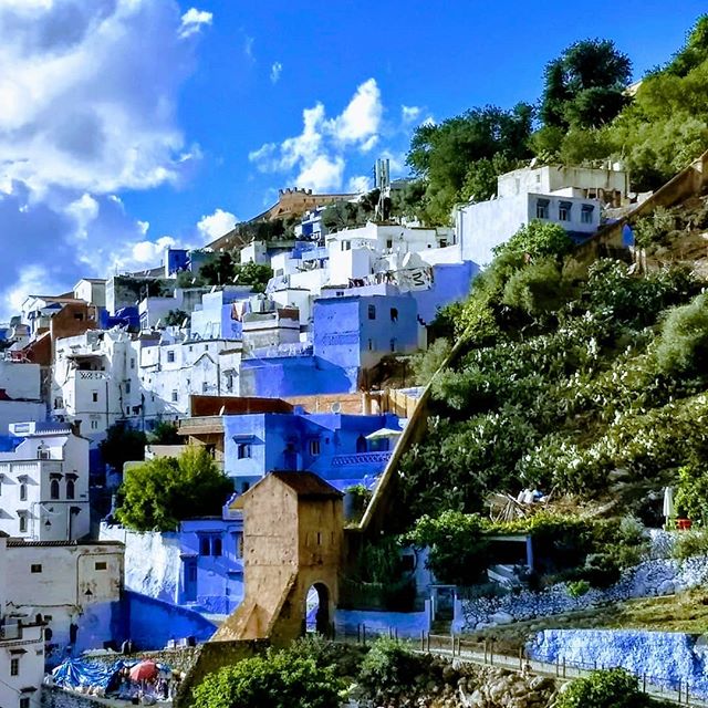 The &quot;Blue City&quot; has been super chill

#chefchaouen #bluecity #morocco #wanderlust #backpacking