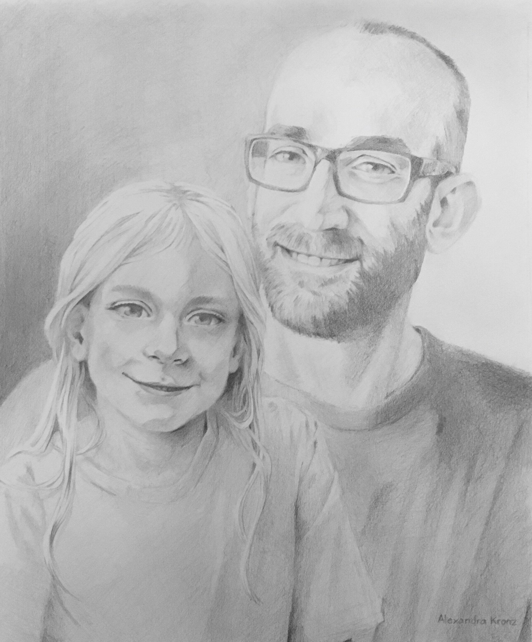 Father and Son portrait commission