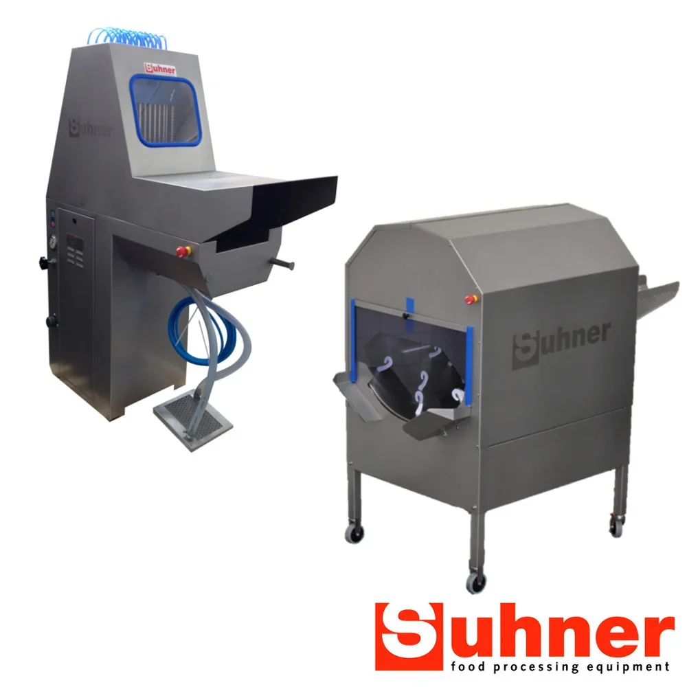Suhner:  Tumblers, Injectors, Sausage De-linkers
