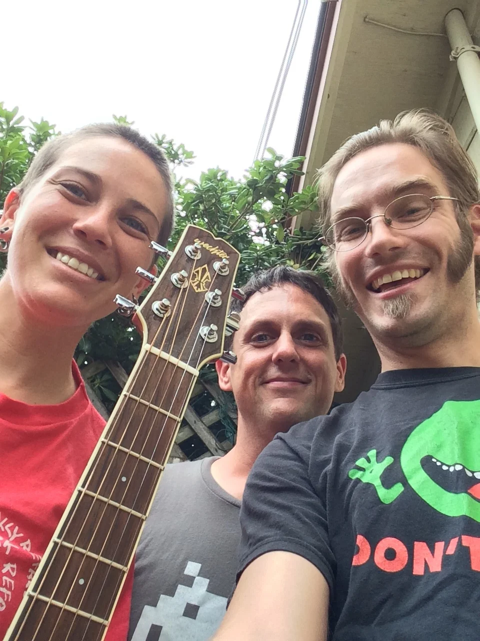 Kaylah Ludy, Kirk Duvall, and Andrew Noble