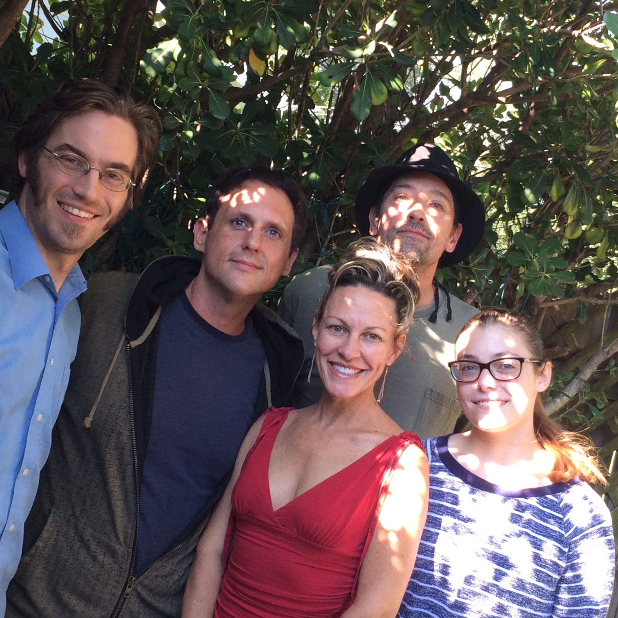 Andrew, Kirk, Charity, Richard and Adelaide