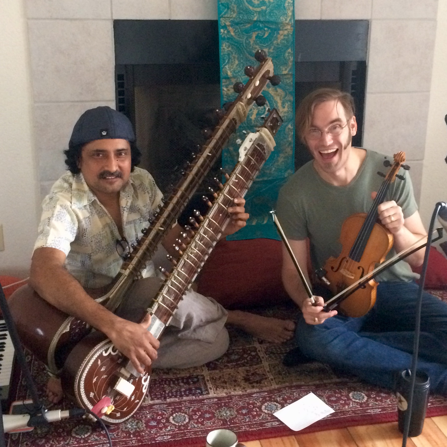 Indrajit Banerjee, Sitar and Andrew Noble, Violin
