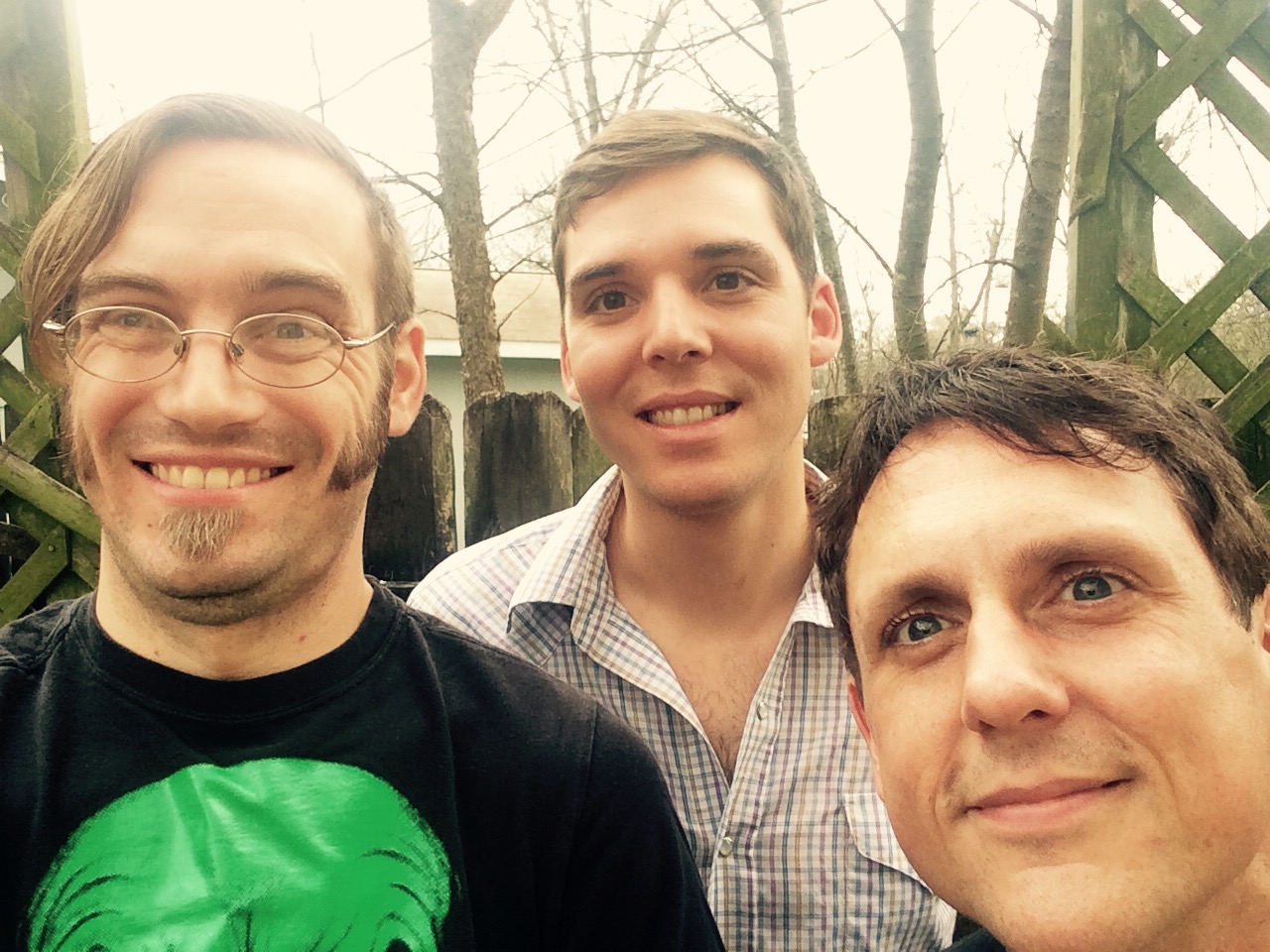 Andrew Noble, Michael Brown, and Kirk Duval