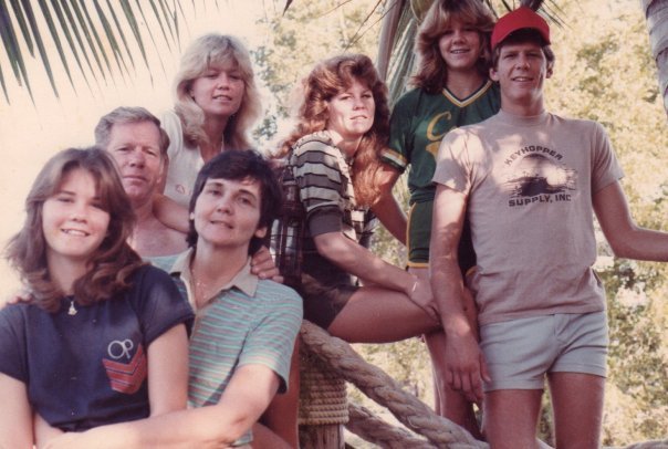 (left to right) front: Jennifer, angela davis. back: david davis, robin, Sandra, andrea and todd.