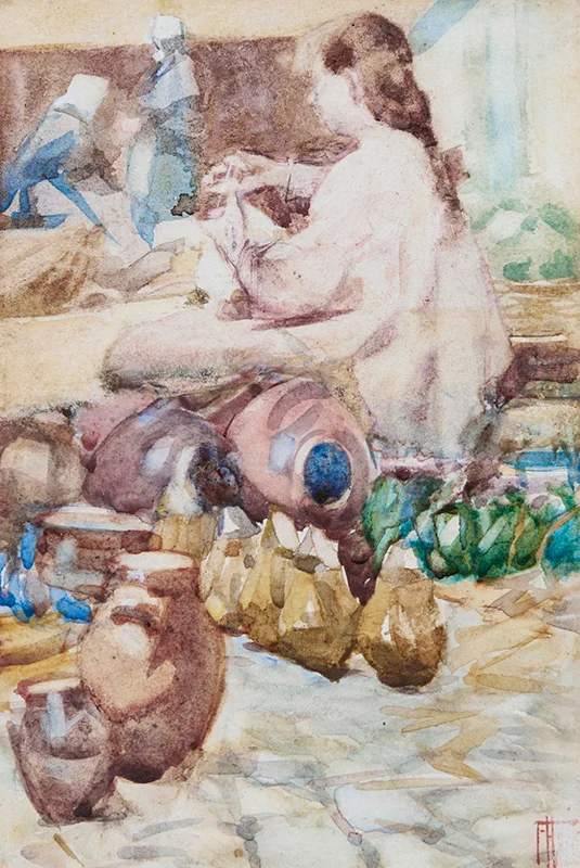 Frances-Hodgkins-Breton-Pottery-Market.jpg